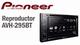 reproductora PIONEER AVH-285BT NEW 2-DIN Pantalla Táctil6.2