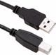 BeMatik- Cable USB 2.0 (Am/BM) 1.8m de para conectar 