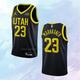 Camiseta Utah Jazz Statement Negro 2022-23
