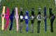 Gafas de sol, gorras y relojes