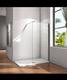 Paño fijo con puerta abatible importado marca roca cristal