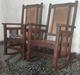 Se vende pareja de sillones de madera