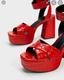 Tacones Bershka en rojos, 40