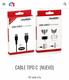 CABLE CARGA Y JUEGA PS5 XBOX SERIE 52507955 