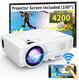 Proyector Full HD LED 32 a 176 WIFI Pantalla y cable.